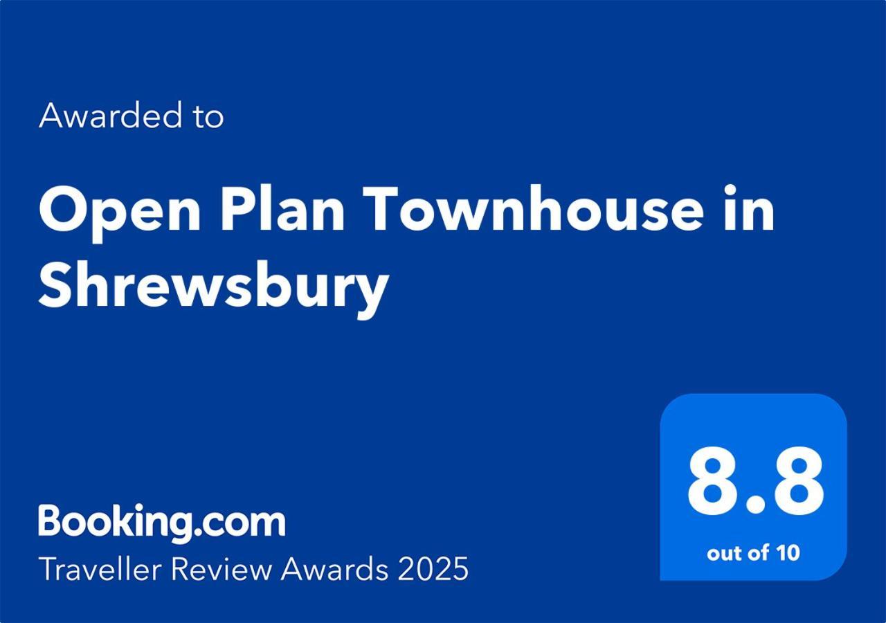 Open Plan Townhouse In Shrewsbury Villa Exterior foto